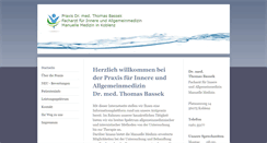 Desktop Screenshot of dr-bassek.de